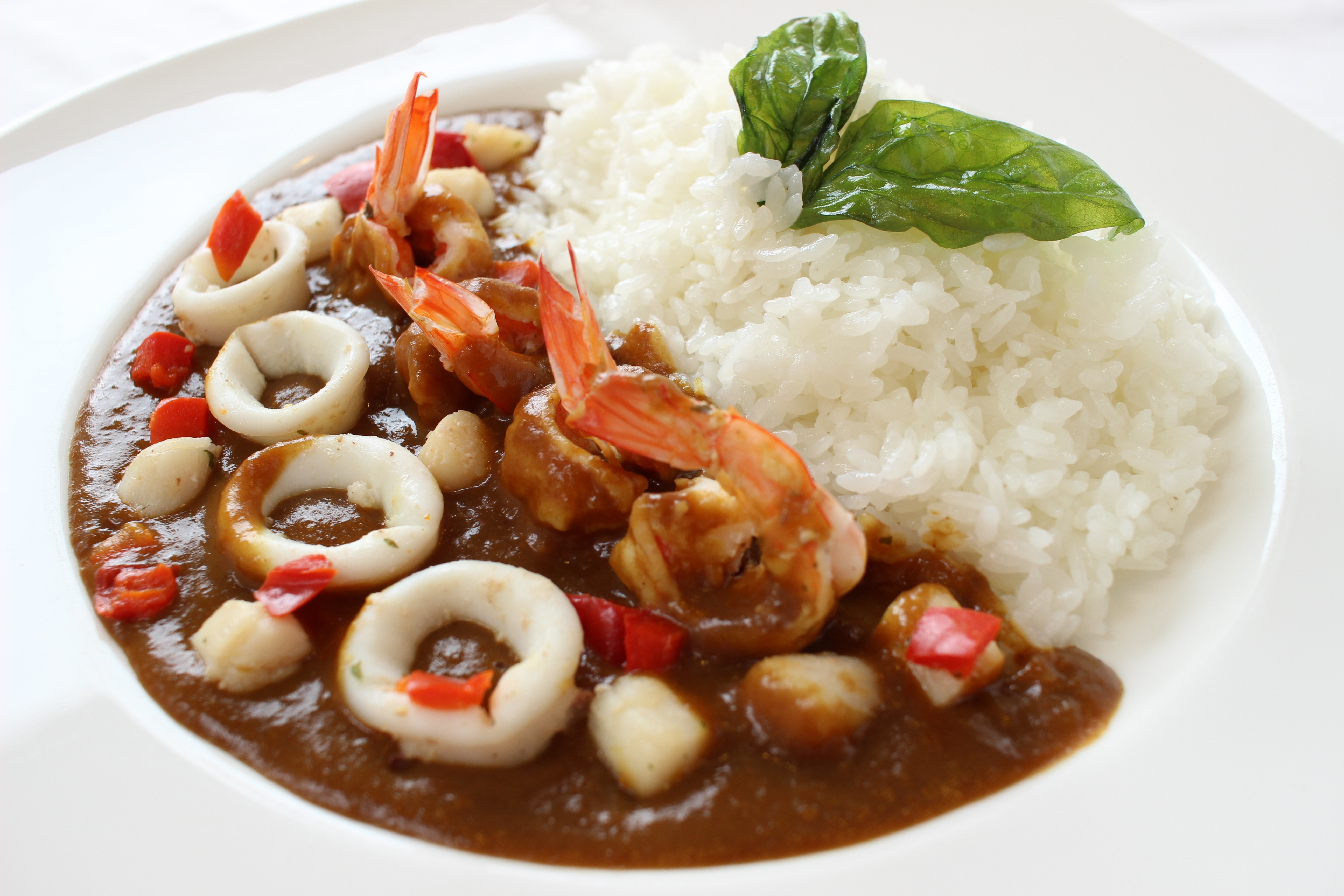 シーフードカレー